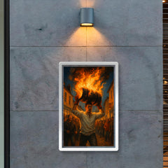 Ottery St Mary Tar Barrels England poster 2