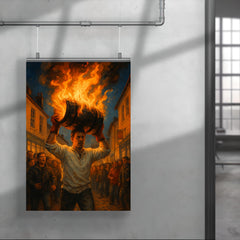 Ottery St Mary Tar Barrels England poster 4