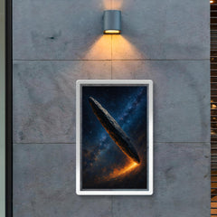 Oumuamua in space poster 2