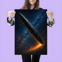 Oumuamua in space poster 3