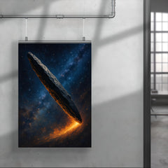 Oumuamua in space poster 4