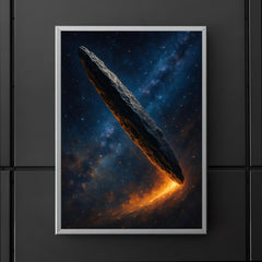 Oumuamua in space poster 5