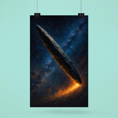 Oumuamua in space poster 6
