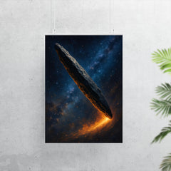 Oumuamua in space poster 7