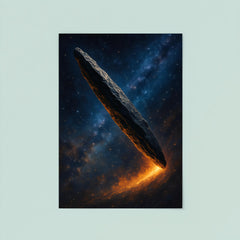 Oumuamua in space poster 8