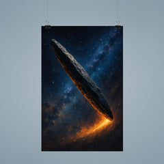 Oumuamua in space poster 9