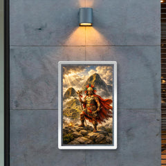 Pachacuti before Machu Picchu in cloudbreak poster 2