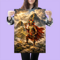 Pachacuti before Machu Picchu in cloudbreak poster 3