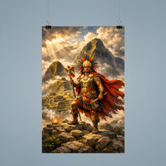 Pachacuti before Machu Picchu in cloudbreak poster 9