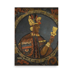 Pachacuti poster on a plain backdrop in size 18"x24".