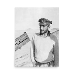 Paddy Mayne poster on a plain backdrop in size 18"x24".