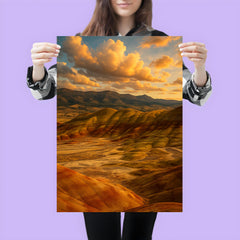 Painted Hills Oregon USA poster 3
