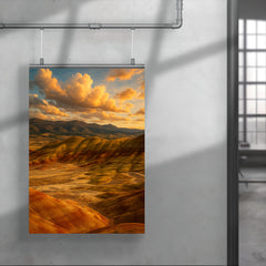 Painted Hills Oregon USA poster 4