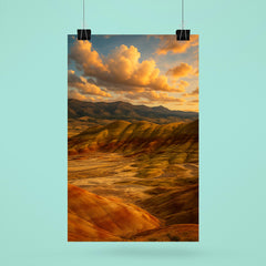 Painted Hills Oregon USA poster 6