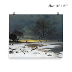 Painting by Georg Libert poster 2