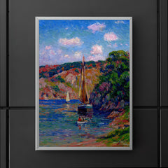 Painting by Henry Moret poster 5