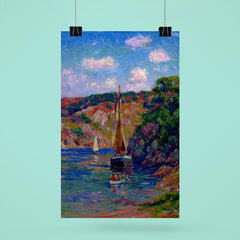 Painting by Henry Moret poster 6