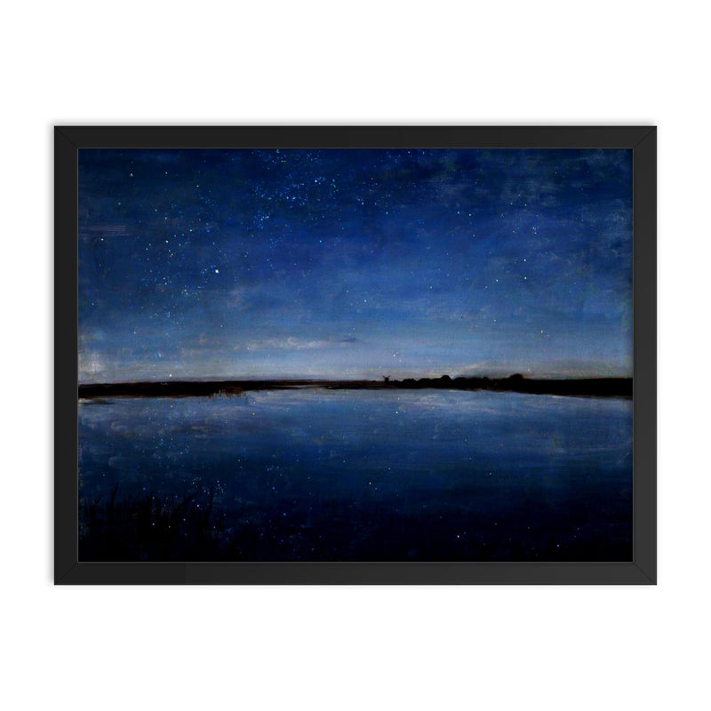 Painting by Józef Chełmoński framed print on a plain backdrop in size 18