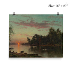 Painting by Magnus Munsterhjelm poster 2