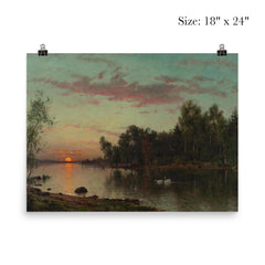 Painting by Magnus Munsterhjelm poster 5