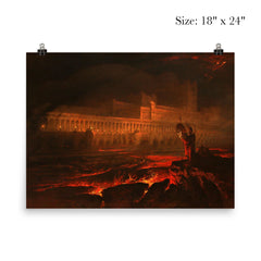 Pandemonium by John Martin poster 5