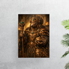 Pangolin emperor with bronze ceremonial regalia poster 7