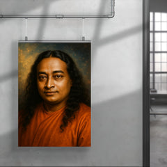 Paramahansa Yogananda portrait poster 4