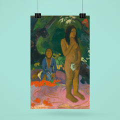 Parau na te Varua ino (Words of the Devil) by Paul Gauguin poster 6