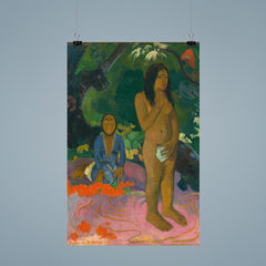 Parau na te Varua ino (Words of the Devil) by Paul Gauguin poster 9