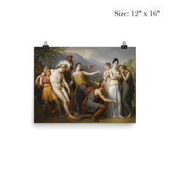 Paris and Hector in a Classical Scene poster 3