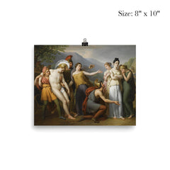 Paris and Hector in a Classical Scene poster 4