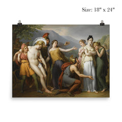 Paris and Hector in a Classical Scene poster 5