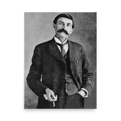 Pat Garrett poster on a plain backdrop in size 18"x24".