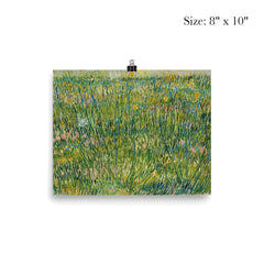 Patch of Grass by Vincent van Gogh, 1887 poster 4