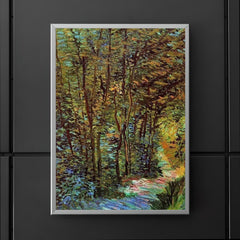 Path in the Forest by Vincent van Gogh, 1887 poster 5