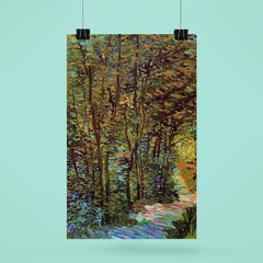 Path in the Forest by Vincent van Gogh, 1887 poster 6