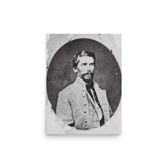 Patrick Cleburne poster on a plain backdrop in size 12"x16".