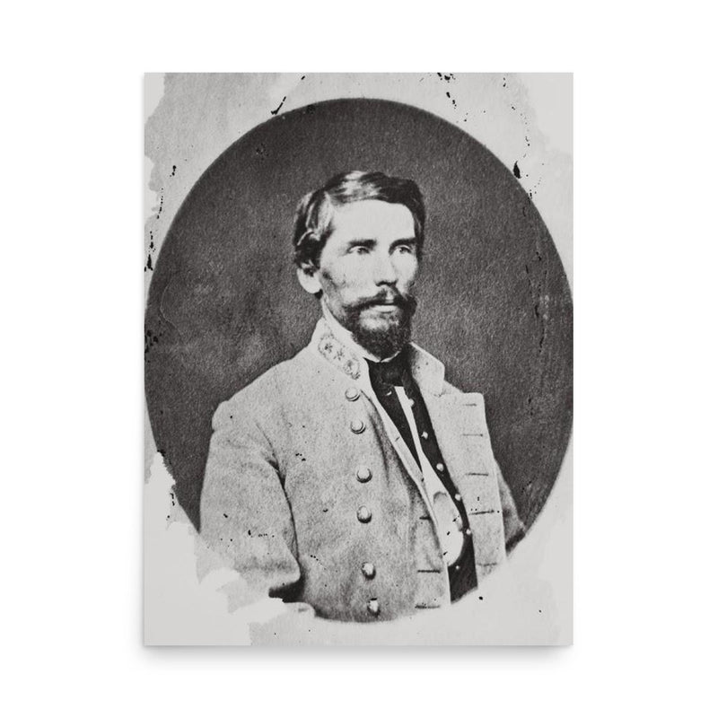 Patrick Cleburne poster on a plain backdrop in size 18