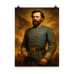 Patrick Cleburne poster on a plain backdrop in size 8"x10".