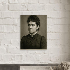 Patrisia Gonzales metal print mockup