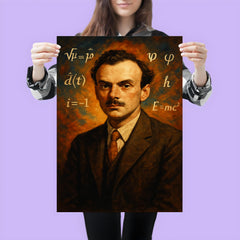 Paul Dirac poster 3