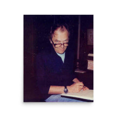 Paul Feyerabend poster on a plain backdrop in size 16"x20".