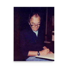 Paul Feyerabend poster on a plain backdrop in size 18"x24".