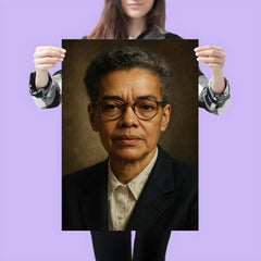 Pauli Murray portrait poster 3