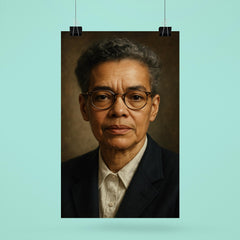 Pauli Murray portrait poster 6