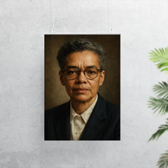 Pauli Murray portrait poster 7