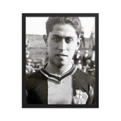 Paulino Alcantara framed print on a plain backdrop in size 16"x20".