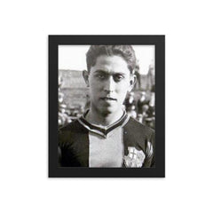 Paulino Alcantara framed print on a plain backdrop in size 8"x10".