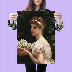 Pea Blossoms by Edward John Poynter poster 3