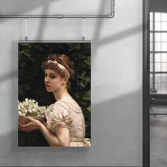 Pea Blossoms by Edward John Poynter poster 4